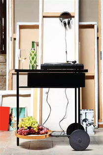 好看又好用的北欧风格小推车