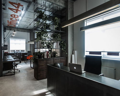 110㎡办公空间装修案例 简约现代工作室设计，打造高效工作环境